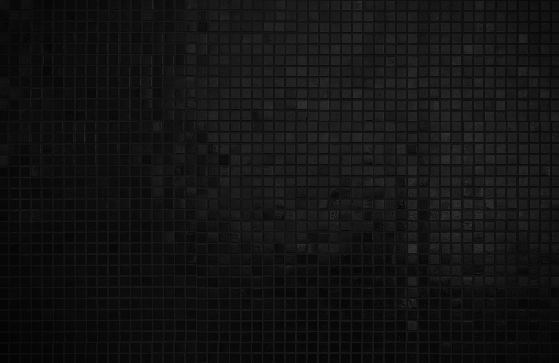 Dark black ceramic wall chequered and floor tiles mosaic background in bathroom. Design pattern geometric with grid wallpaper texture decoration pool. Simple seamless abstract surface grunge.