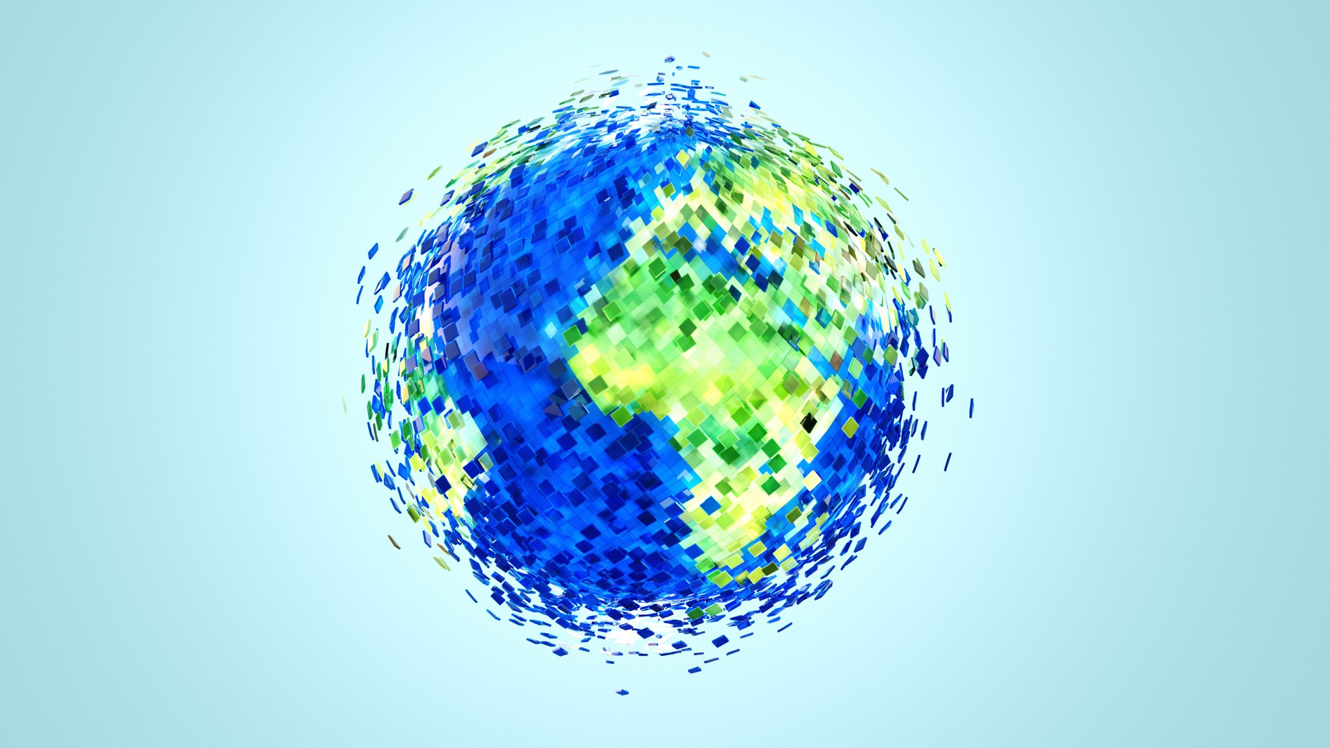 Sustainability world map